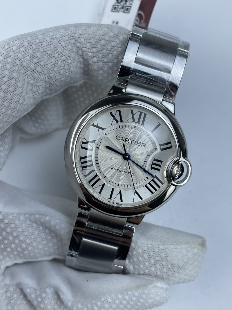 (준비완료/특급배송)NO.2463/3K공장 발롱블루 36MM 화이트 브슬 오토