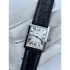 (준비완료/특급배송)NO.2481/K11공장 까르띠에 탱크솔로 27MM 악어가죽