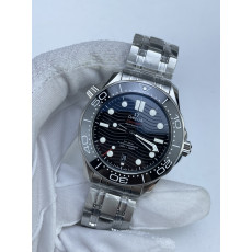 (준비완료/특급배송)NO.2708/VS공장 오메가 씨마스터 다이버 300 스틸 블랙다이얼V4 VS8800 (최신무브업버전)