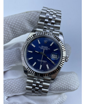 (준비완료/특급배송)NO.3347/VS공장 롤렉스 데이저스트 블루 41미리 플루티드 쥬빌레