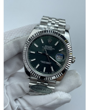 (준비완료/특급배송)NO.3434/CLEAN PLUS공장 롤렉스 데이저스트 41 스틸 민트그린 플루티드베젤 쥬빌레브레이슬릿